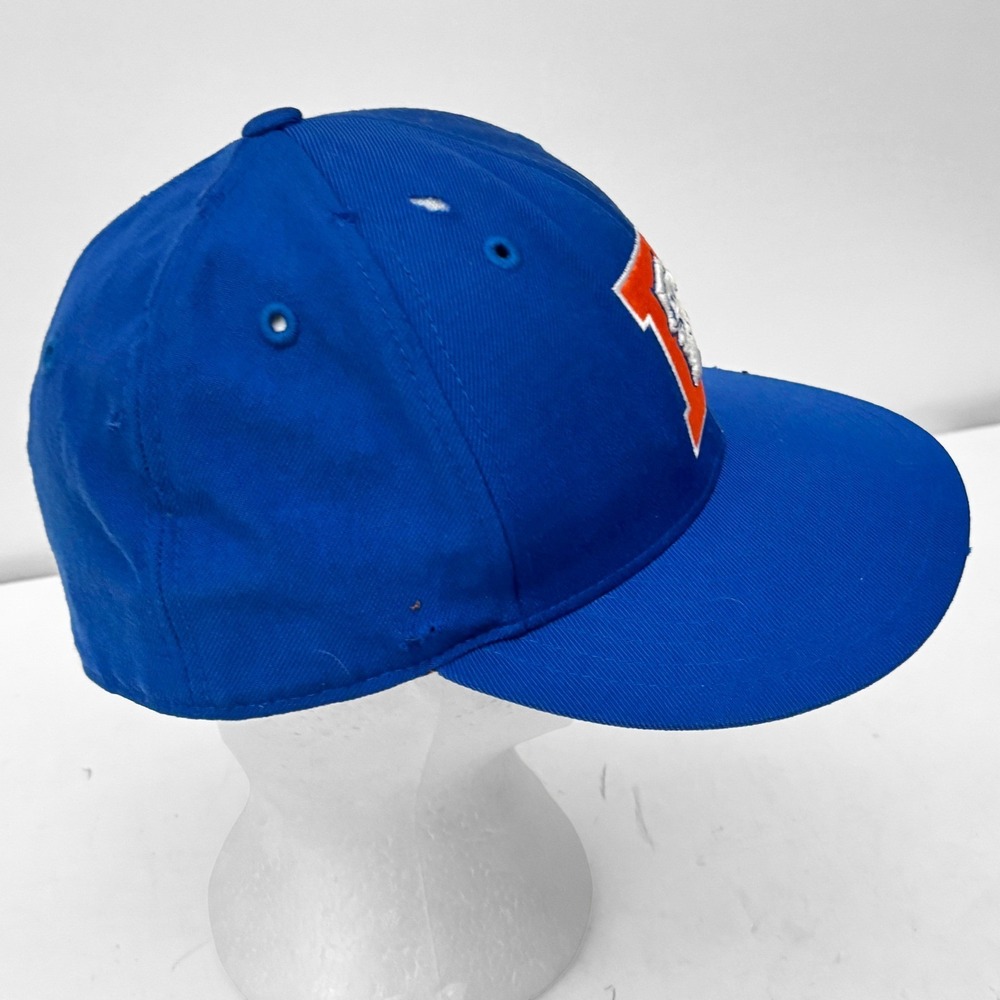 VTG Reebok NFL Gridiron Classic Denver‎ Broncos Fitted Hat 7 1/4 Wool Throwback - Picture 3 of 13